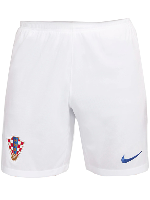 Croatia maillot domicile short homme premier vêtement de sport de football uniforme maillot de football pantalon coupe Euro 2024